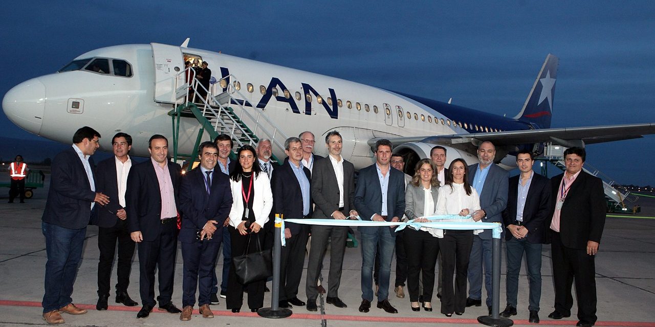 LATAM Airlines Argentina inauguró tres nuevas rutas a Santiago de Chile