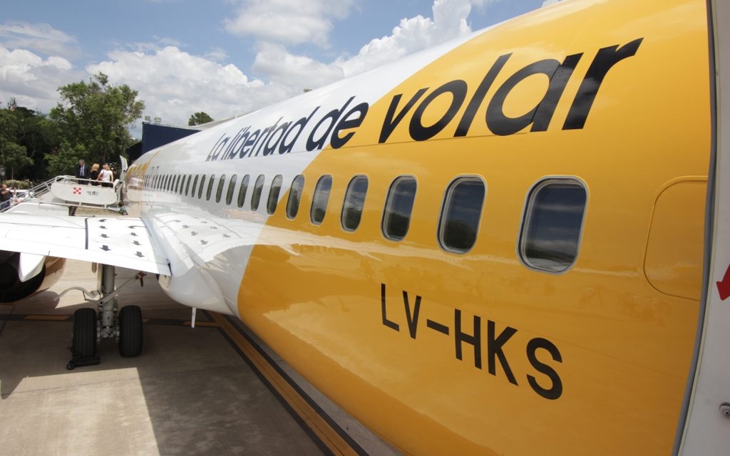 Más de 100.000 personas ya volaron en Flybondi, la primera aerolínea low-cost de Argentina