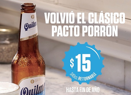 “Vuelve el Pacto Porrón”: Quilmes mantiene hasta fin de año el precio en $15 pesos