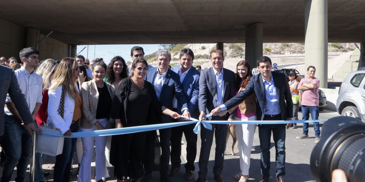 INAUGURARON EL NODO VIAL, OBRA CLAVE PARA EL ACCESO A NEUQUÉN