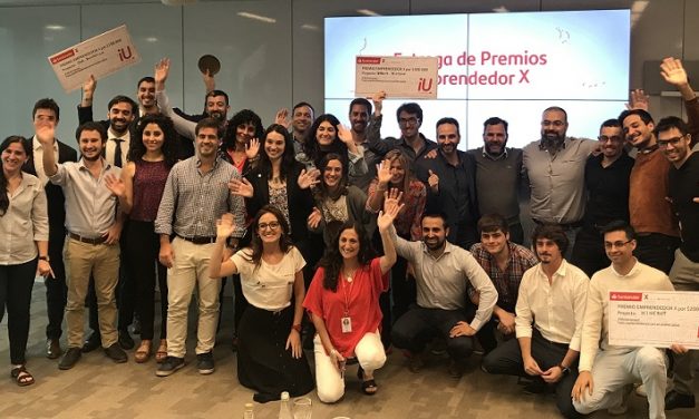 Santander entregó $ 700.000 a los mejores emprendedores universitarios