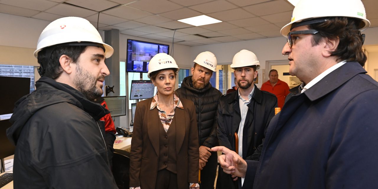 FLAVIA ROYÓN VISITÓ LA CENTRAL TÉRMICA DE ALBANESI EN EZEIZA