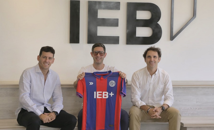 IEB+ es el nuevo sponsor del Club Atlético San Lorenzo de Almagro