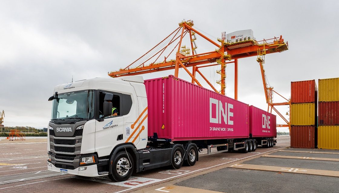 TecPlata recibió por primera vez un bitren operado por Yusen Logistics