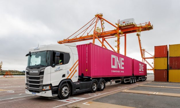 TecPlata recibió por primera vez un bitren operado por Yusen Logistics 