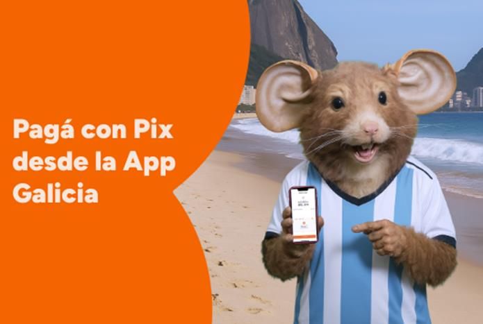 Galicia habilita pagos con Pix en Brasil desde su App